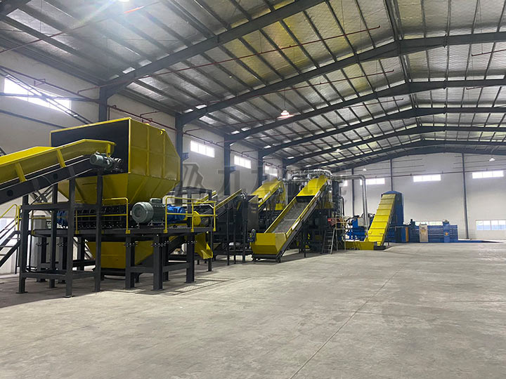 廢紙干法制漿生產線